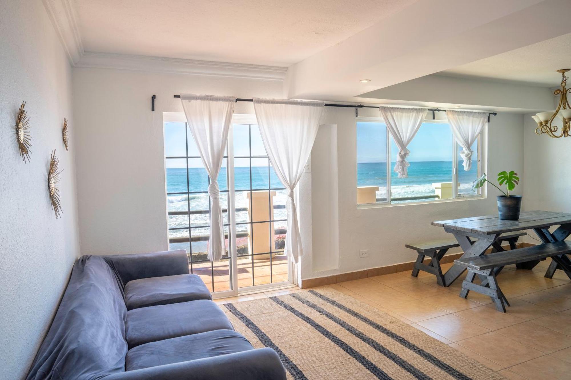 Beachfront Two Bedroom With 3 Beds 提华纳 外观 照片